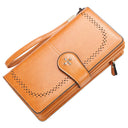 Retro Fashion Zipper Multi-card Coin Purse Ladies Wallet