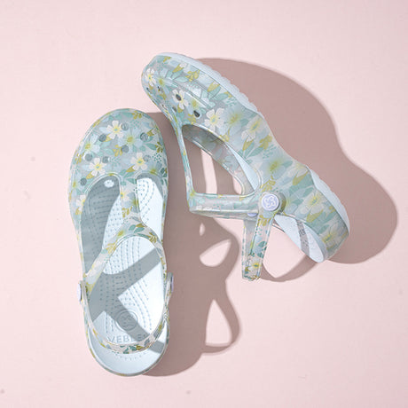 Summer Women's Hole Jelly Beach Sandals - Dazpy