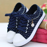 Flat Denim Shoes Casual Sports Board Shoes - Dazpy