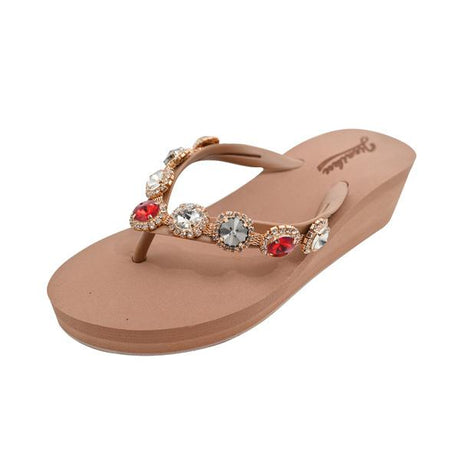 Women's Summer High Heel Platform Slippers - Dazpy