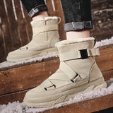 High-Top Men's Casual Martin Boots Northeast Thick Cotton Shoes - Dazpy