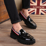 Spring new British style casual men's leather shoes - Dazpy