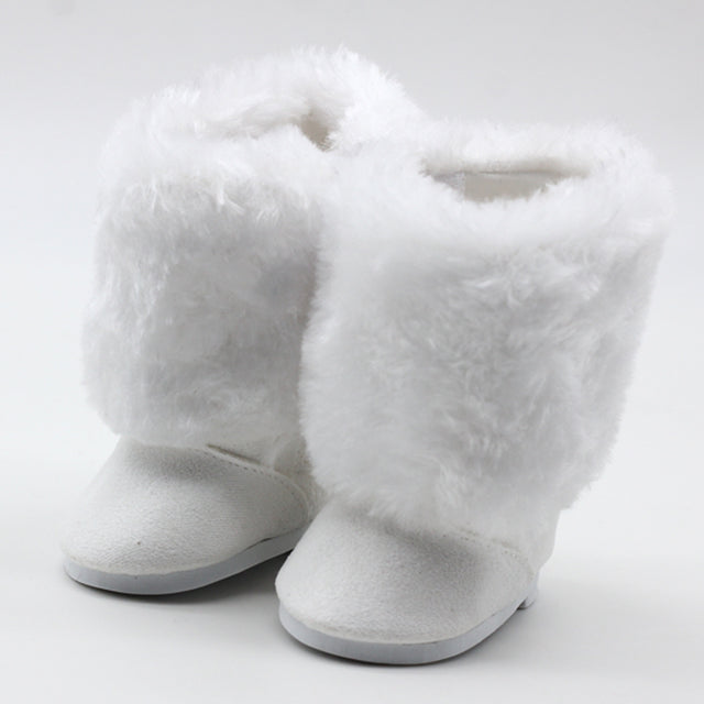 AliExpress Doll Fur Boots 18 Inch American Girl Shoes Factory Direct Snow Cotton Boots In Stock - Dazpy