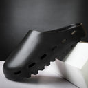 Couple Shoes New Men's Solid Color Baotou Slippers One-Piece Beach Sandals Indoor Trendy Men's Shoes