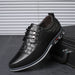 One-Step Or Lace-Up British Men's Shoes Without Laces - Dazpy