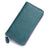 Large Capacity Women's Long Zipper Organ Card Holder With Multiple Card Slots
