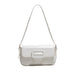 Polly Bag Female Solid Color Underarm Bag Retro Single Shoulder Baguette - Dazpy