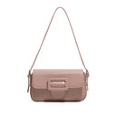 Polly Bag Female Solid Color Underarm Bag Retro Single Shoulder Baguette