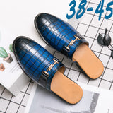 Men'S Slippers, Half-Up Shoes, Men'S Trend, Outer Wear, Half-Up Shoes, Men'S Shoes Without Heels - Dazpy