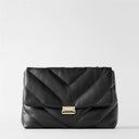 Women'S Bag White Oversized Quilted One-Shoulder Messenger Bag Female Simple All-Match Chain Bag