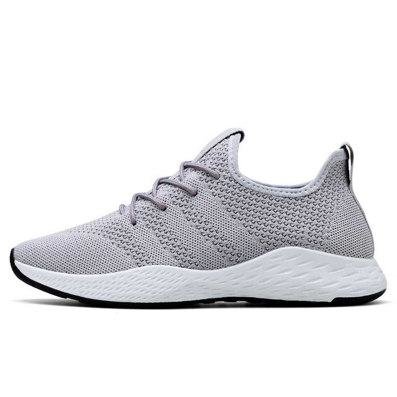 Spring And Summer Breathable Net Men'S Shoes Casual Shoes Korean Youth Students - Dazpy