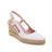 Fashion High Heels Thick-soled Waterproof Platform One-word Buckle Straw Women's Shoes