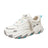 Color block sports shoes