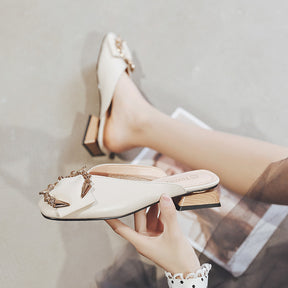 Half Slippers For Women To Wear New Summer Fashion And Versatile