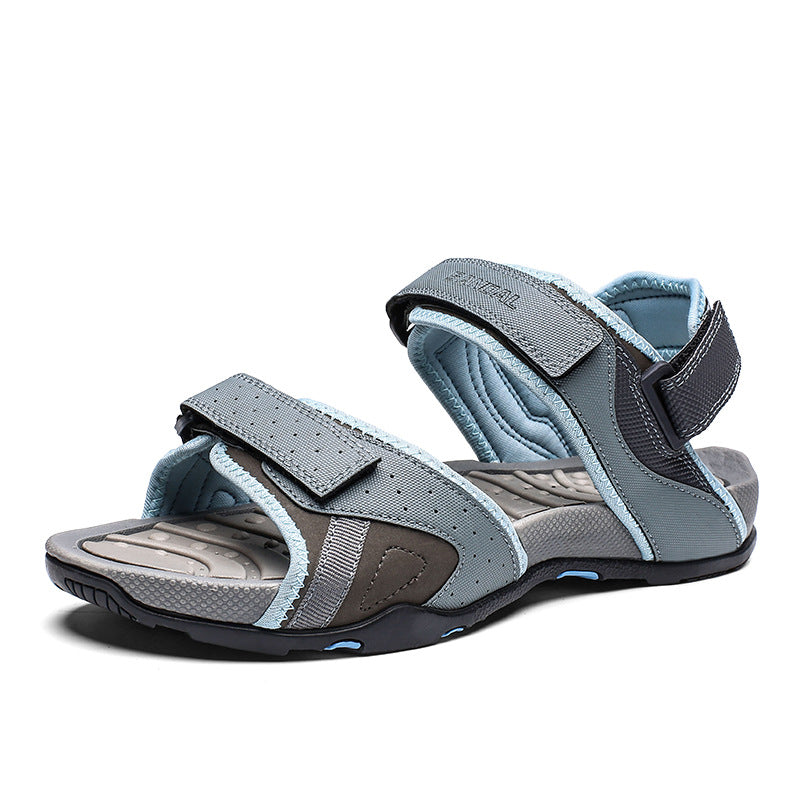 Men's Sandals Stitching Soft Sole Casual Beach Shoes - Dazpy