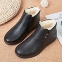 Old Man Cotton Core Soft Bottom And Velvet Warm Boots