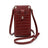 Solid Color One-shoulder Diagonal Mobile Phone Bag