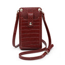 Solid Color One-shoulder Diagonal Mobile Phone Bag