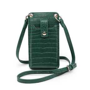 Solid Color One-shoulder Diagonal Mobile Phone Bag
