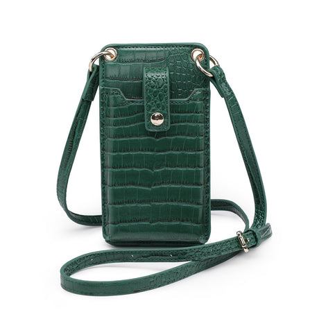 Solid Color One-shoulder Diagonal Mobile Phone Bag - Dazpy