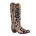 Embroidered Ethnic Style Tall Solid Color Thick Heel Fashion Boots - Dazpy