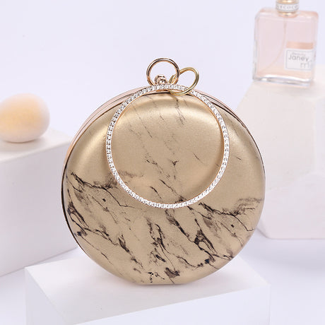 Marble Pattern Portable Cosmetic Bag - Dazpy