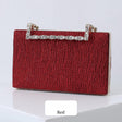 Pleated evening bag - Dazpy