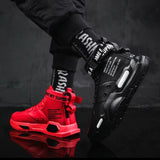 High-top Shoes Men's Shoes Korean Style Trendy Sports Boys Couple Shoes - Dazpy