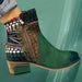 Handmade ethnic short boots - Dazpy