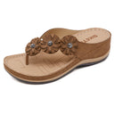 Sandals Women'S Car Line Leisure Vacation Beach Seaside Slope