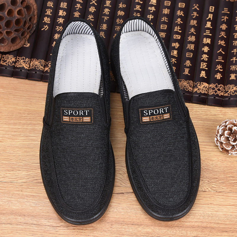 Old Beijing Cloth Shoes, Soft Sole, Breathable Middle-aged And Elderly Casual Shoes - Dazpy