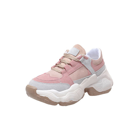 Daddy Shoes Female Ins Travel Shoes 2021 Spring New Korean Version - Dazpy