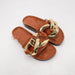 European And American Fashion Gold Chain Slippers - Dazpy