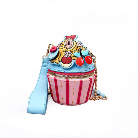 Fashion Personality Creative Ice Cream Chain Messenger Bag - Dazpy