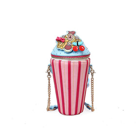 Fashion Personality Creative Ice Cream Chain Messenger Bag