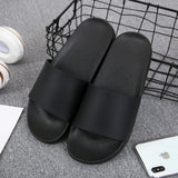 Shoes for Men Slippers Summer Home Slippers Men Black White Fashion Brand Men Shoes Non-slip Slides Men Luxury Designers Slides - Dazpy