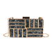 Ladies Square Bag Acrylic Clutch - Dazpy