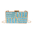 Ladies Square Bag Acrylic Clutch - Dazpy