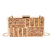 Ladies Square Bag Acrylic Clutch - Dazpy