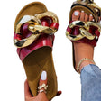 Summer Large Size Sandals And Metal Chain Flat Platform Slippers - Dazpy