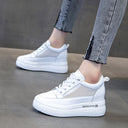 Fashion Breathable Non-slip Wedge Net Shoes