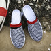 Men's Mesh Honeycomb Dense Mesh Outdoor Beach Half Slippers - Dazpy