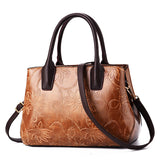 Fashion Embossed Ladies Handbag - Dazpy