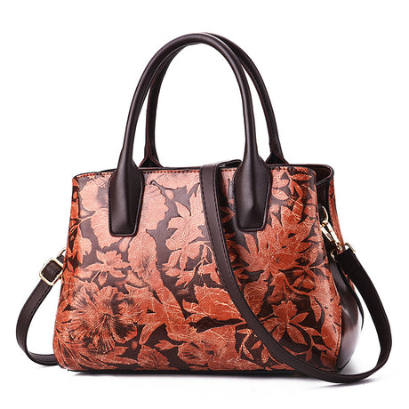 Fashion Embossed Ladies Handbag - Dazpy