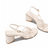 Evening Breeze Gentle Thick-heeled Sandals Rome Fashion