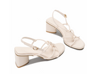 Evening Breeze Gentle Thick-heeled Sandals Rome Fashion