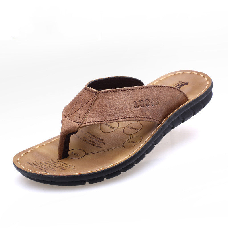 Men'S Flip-Flops For Driving And External Wear - Dazpy