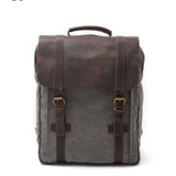 Waxed Canvas Backpack Urbs - Dazpy