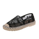 Fashion Simple Hollow Straw Fisherman Shoes