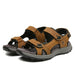 Men's Breathable Top Layer Leather Sandals - Dazpy